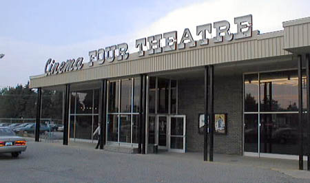 Cinema Four Theatres - Main Entrance (newer photo)